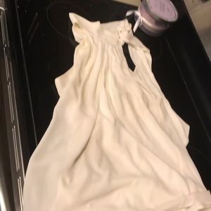 Express brand off white camisole tie top